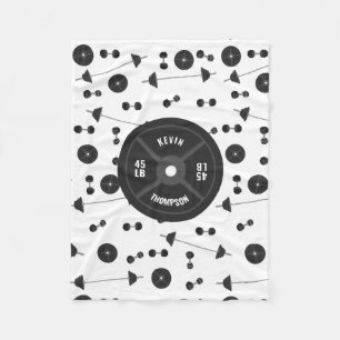 Gewichtstraining Fitness Dumbbell Bodybuilding Naa Fleece Deken