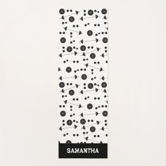 Gewichtstraining Fitness Dumbbell Bodybuilding Naa Yogamat (Voorkant)