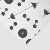 Gewichtstraining Fitness Dumbbell Bodybuilding Tissuepapier (Detail)