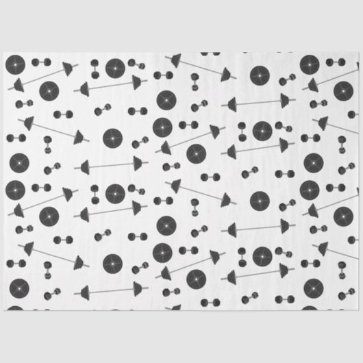 Gewichtstraining Fitness Dumbbell Bodybuilding Tissuepapier (Voorkant)