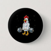 Gewichtstraining kippengym ronde button 5,7 cm (Voorkant)