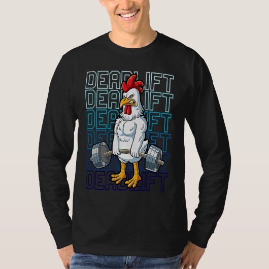 Gewichtstraining kippengym t-shirt (Voorkant)