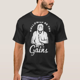 Gewichtsverhogend Gezegde voor een werkuitlozing T-shirt