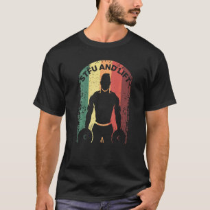 Gewichtsverhogend Gezegde voor een werkuitlozing T-shirt