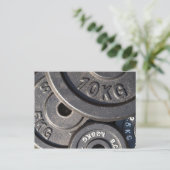 Gewichtsverhogende Borden Briefkaart (Staand voorkant)