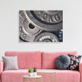 Gewichtsverhogende Borden Canvas Afdruk (Insitu (Woonkamer))