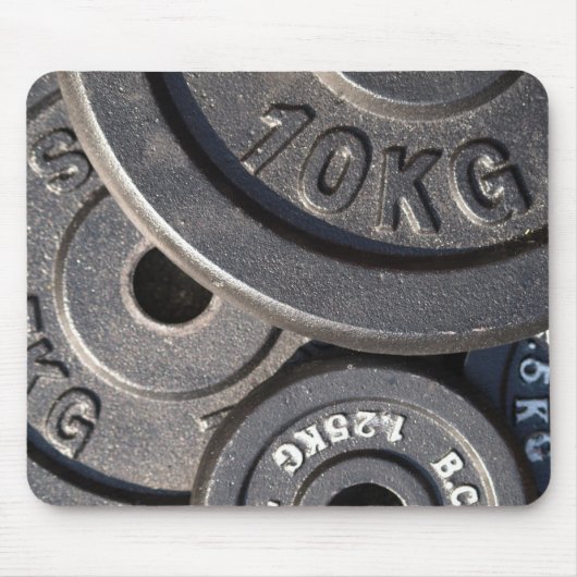 Gewichtsverhogende Borden Muismat (Voorkant)