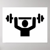 Gewichtsverhogende kracht poster (Voorkant)