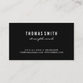 Gewichtsverlichting | Geschiktheid | Persoonlijke  Visitekaartje (Achterkant)