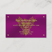 Gewichtsverlies Advisor, Golden Square, Rising Pho Visitekaartje (Achterkant)