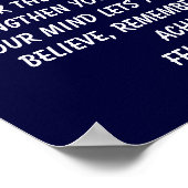 Gewichtsverlies Beliefs 8 Poster (Hoek)