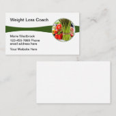 Gewichtsverlies Coach Moderne Visitekaartjes (Voorkant / Achterkant)