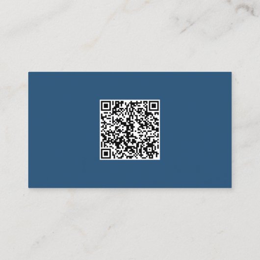 Gewichtsverlies Custom QR Visitekaartje (Achterkant)
