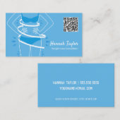 Gewichtsverlies Custom QR Visitekaartje (Voorkant / Achterkant)