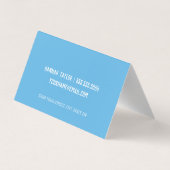 Gewichtsverlies Custom QR Visitekaartje (Achterkant)