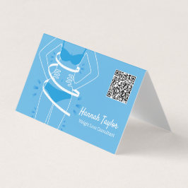 Gewichtsverlies Custom QR Visitekaartje