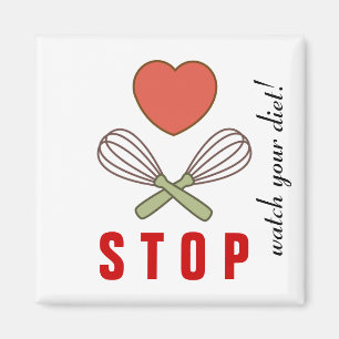 Gewichtsverlies — Fridge Magnet voor dieetonders