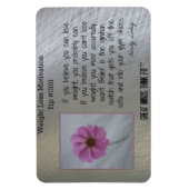 Gewichtsverlies Inspirerend magneet #0101 (Verticaal)