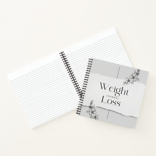 Gewichtsverlies Journal Notitieboek (Binnen)