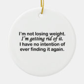 gewichtsverlies keramisch ornament (Voorkant)