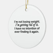 gewichtsverlies keramisch ornament (Links)