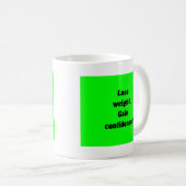 Gewichtsverlies Koffiemok (Voorkant rechts)