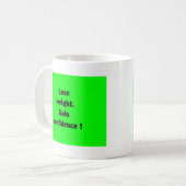 Gewichtsverlies Koffiemok (Voorkant links)