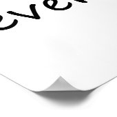 gewichtsverlies poster (Hoek)