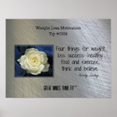 Gewichtsverlies Poster Tip #0104 (Voorkant)