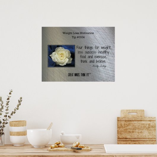 Gewichtsverlies Poster Tip #0104 (Keuken)