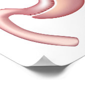 Gewichtsverlies sleeve maag Poster (Hoek)