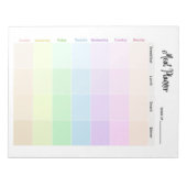  gewichtsverlies tracker & maaltijdplanner notitieblok (Voorkant)