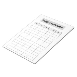Gewichtsverlies Tracker  Notitieblok