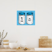 Gewichtsverlies van woningen Verloren Slimming Clu Poster (Keuken)