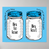 Gewichtsverlies van woningen Verloren Slimming Clu Poster (Voorkant)