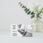 Gewichtsverlies Visitekaartje (Staand voorkant)