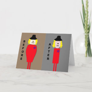 Gewichtsverlies voor en na kaart