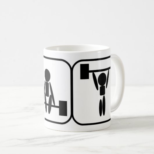 Gewichtsymbolen mok (Voorkant rechts)