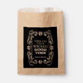 Gewichtte Good Time Halloween-behandelingen Bedankzakje (Voorkant)