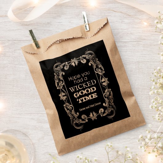 Gewichtte Good Time Halloween-behandelingen Bedankzakje (Geknipt)
