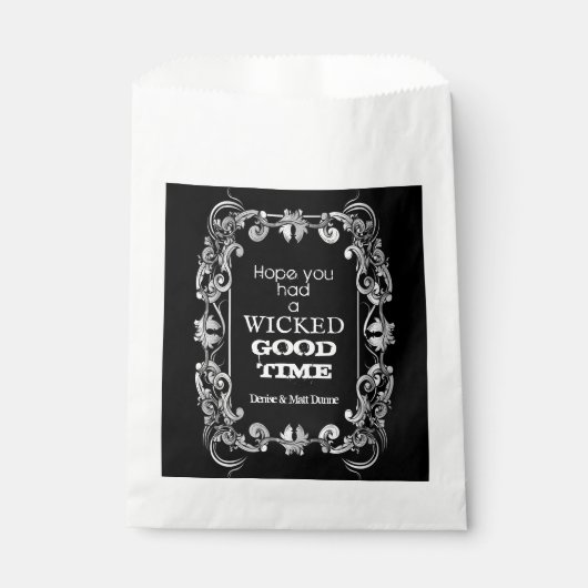 Gewichtte Good Time Halloween-behandelingen Bedankzakje (Voorkant)