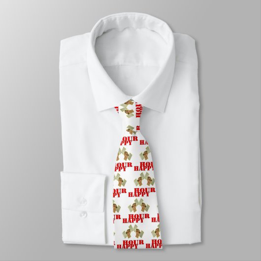 Gewichtvolle Happy Hour Dumbbells Stropdas (Gebonden)