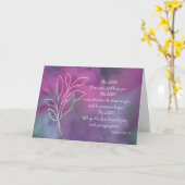 Gewijd als bisschop Lord Bless en Keep Paarse Kaart (Gele Bloem)