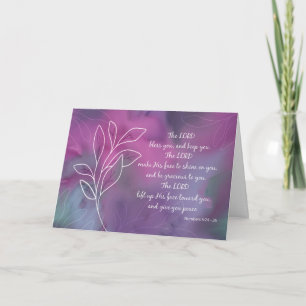 Gewijd als bisschop Lord Bless en Keep Paarse Kaart