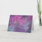 Gewijd als bisschop Lord Bless en Keep Paarse Kaart (Voorkant)