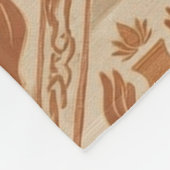 Gewijd Vaatwerk Fleece Deken (Hoek)