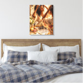 Gewijde Eenzaamheid: Heilige Stilte met God Canvas Afdruk (Insitu (Slaapkamer))