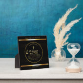 Gewijde priester geschenk pastor diaken wijding op fotoplaat (Insitu)