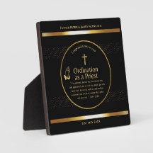 Gewijde priester geschenk pastor diaken wijding op