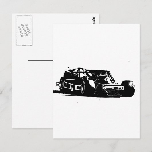 Gewijzigd Briefkaart (Voorkant / Achterkant)